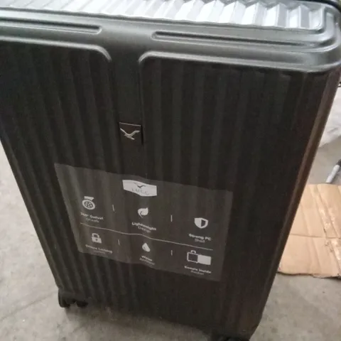LUGG TRAVEL SUITCASE GUNMETAL 