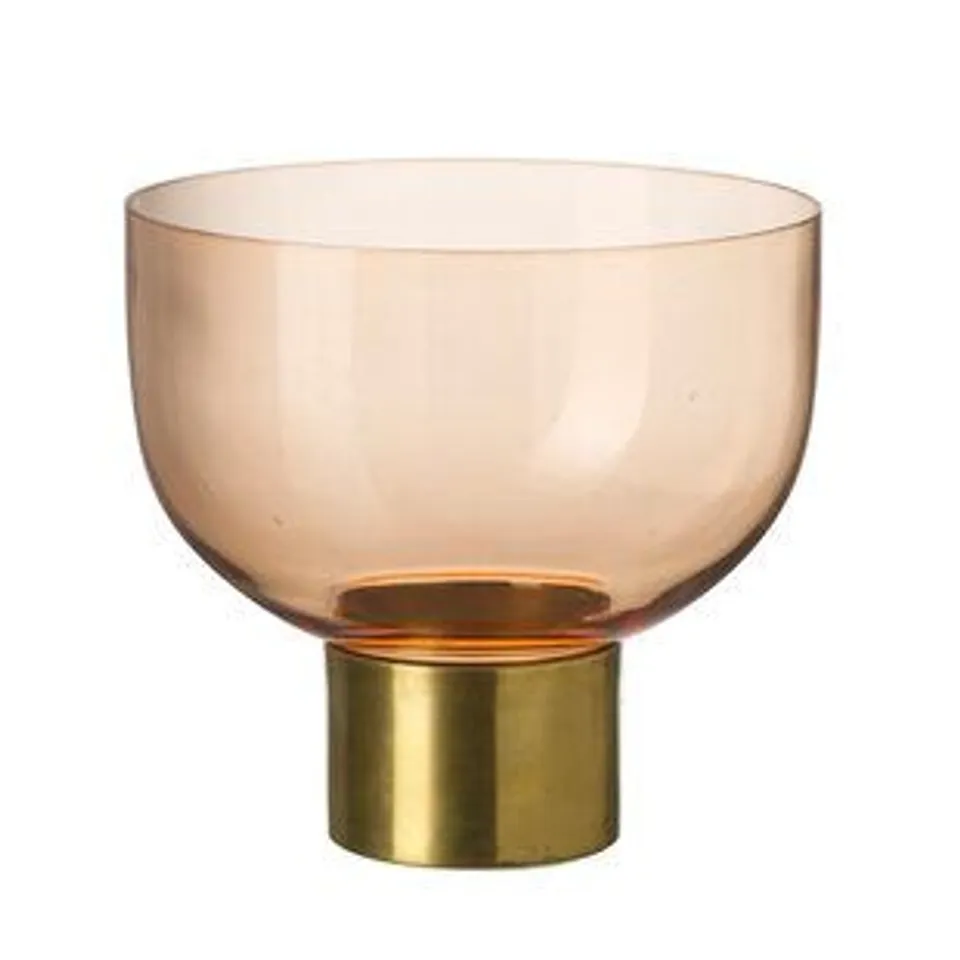 BOXED MALAWI GLASS TEALIGHT 