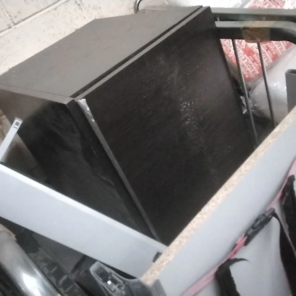 3 CAGES OF ASSORTED FURNITURE PARTS 