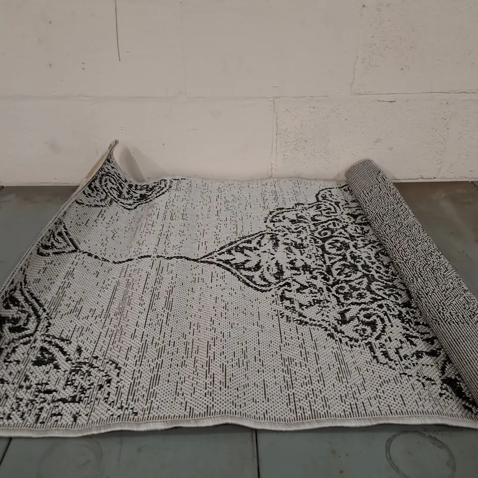 BRAND NEW PACO HOME 202 GREY COCO RUG SIZE 80CM X 150CM