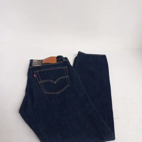 LEVI'S 501 ORIGINAL JEANS – DARK INDIGO, UK 34 X 30