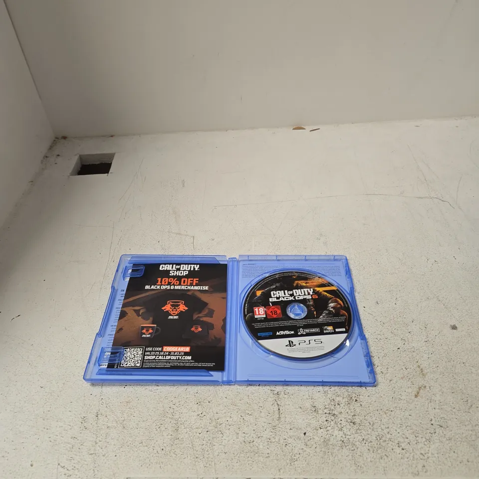 CALL OF DUTY: BLACK OPS 6 – PS5 GAME DISC