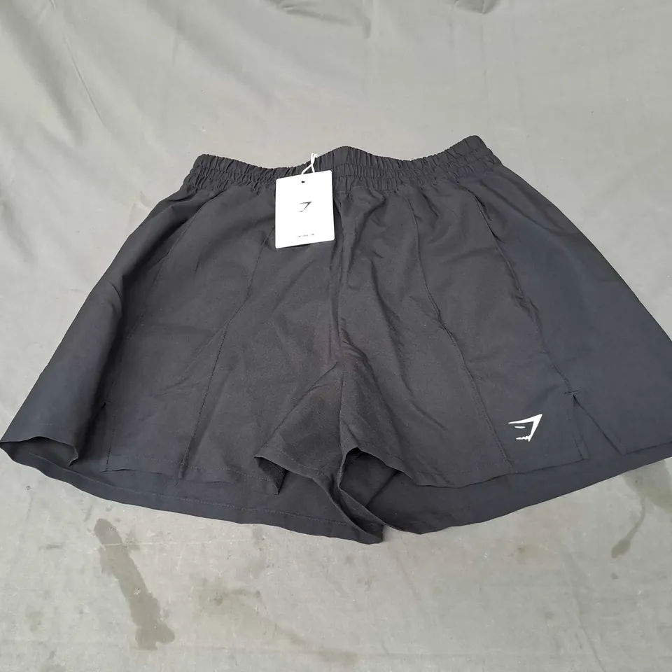 GYMSHARK PINTUCK SHORTS SIZE XS