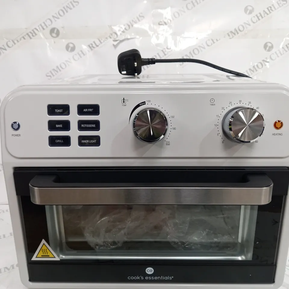 BOXED COOK'S ESSENTIAL AIRFRYER OVEN IN COOL GREY 