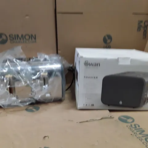 BOXED SWAN TOASTER ST14260GRYN
