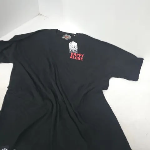 HIGH DIVE APPAREL BLACK T-SHIRT; XXL