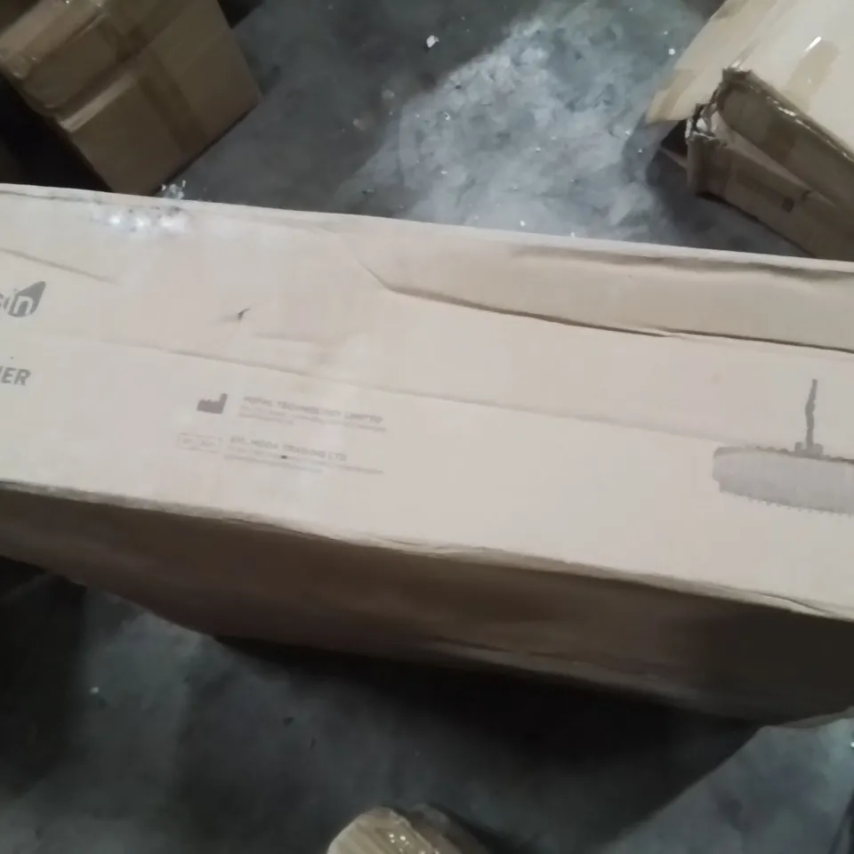 BOXED LIGHTSIN CRYSTAL CHANDELIER 