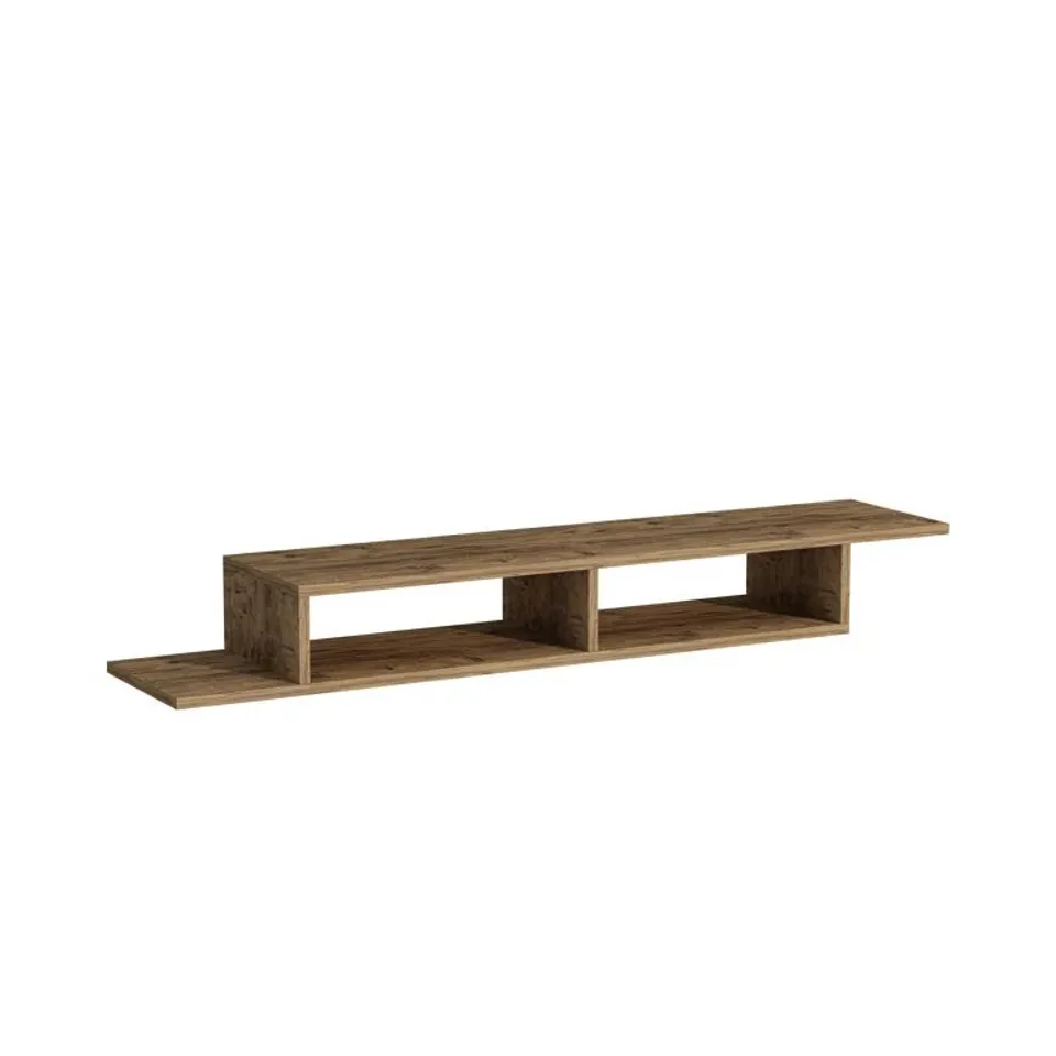 BOXED LATITUDE RUN FLOATING TV STAND WITH SHELVES LINET (1 BOX)