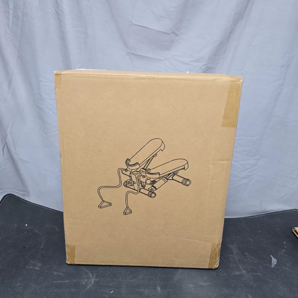 HOME GYM STEPPER PEDAL EXERCISER - DUAL PEDAL MACHINE (BOXED)