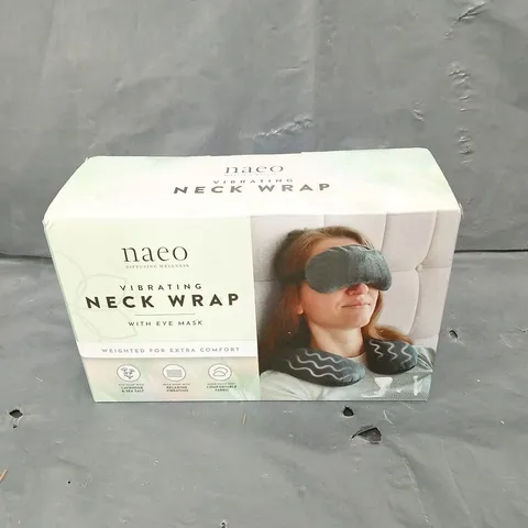 BOXED NAEO VIBRATING NECK WRAP WITH EYE MASK 