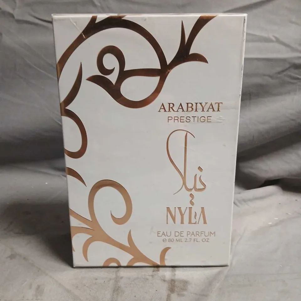 BOXED AND SEALED NYLA ARABYAT PRESTIGE EAU DE PARFUM 80ML