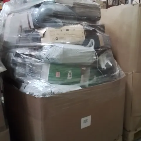 PALLET CONTAINING A LARGE QUANTITY OF HEATED BLANKETS