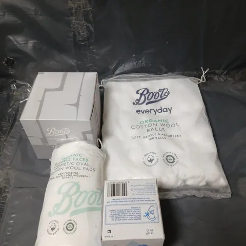 APPROXIMATELY 9 ASSORTED COTTON BUDS, TISSUES AND COTTON EAR BUDS