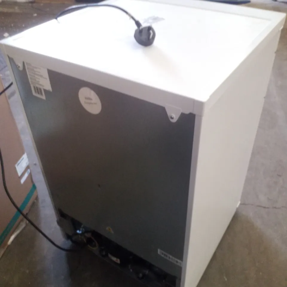 HISENSE FV105D4BC21 ?82 LITRES FREESTANDING FREEZER, 56 × 84.5 × 57.5 CM (W×H×D), STAINLESS STEEL, GREY