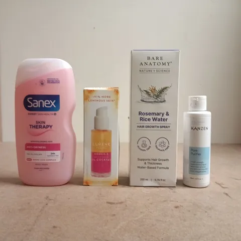 APPROXIMATELY 10 ASSORTED COSMETIC ITEMS TO INCLUDE SANEX, KANZEN, ETC - COLLECTION ONLY