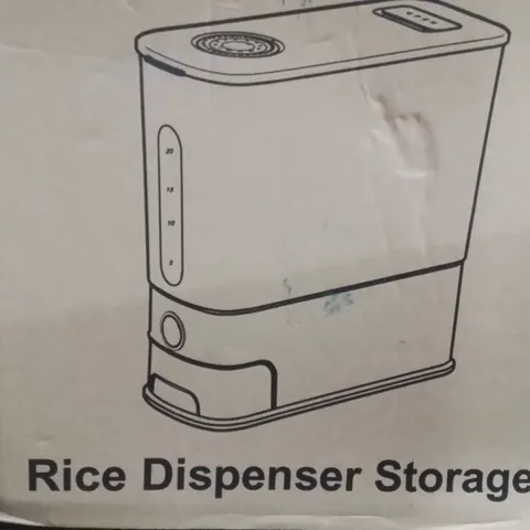 BOXED RICE DISPENSER STORAGE 