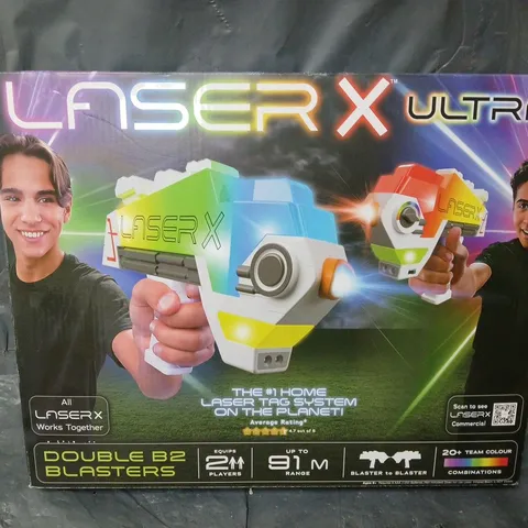 BOXED LASER X ULTRA DOUBLE B2 BLASTERS