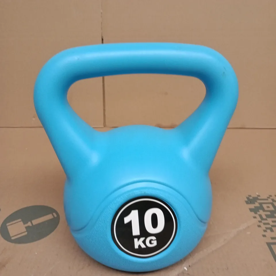 BLUE 10 KG KETTLEBELL