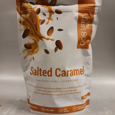 SEALED THE FAST 800 REAL FOOD SHAKE - SALTED CARAMEL - 500G