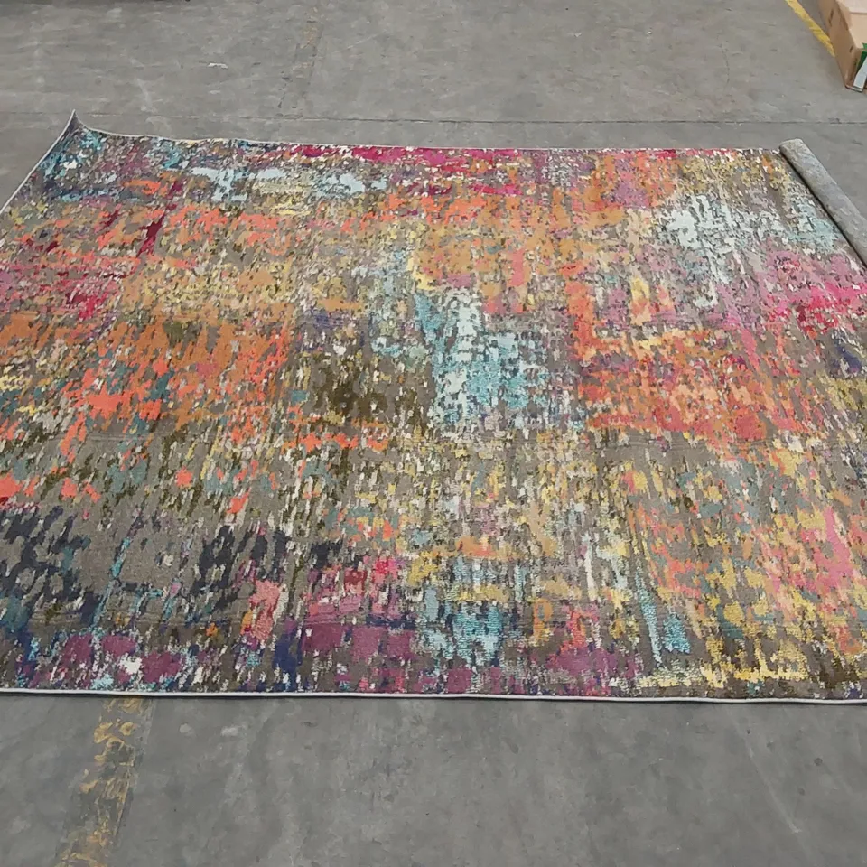 NOURISON CELESTIAL COLLECTION AREA RUG - MULTICOLOURED // SIZE: 275 X 365cm