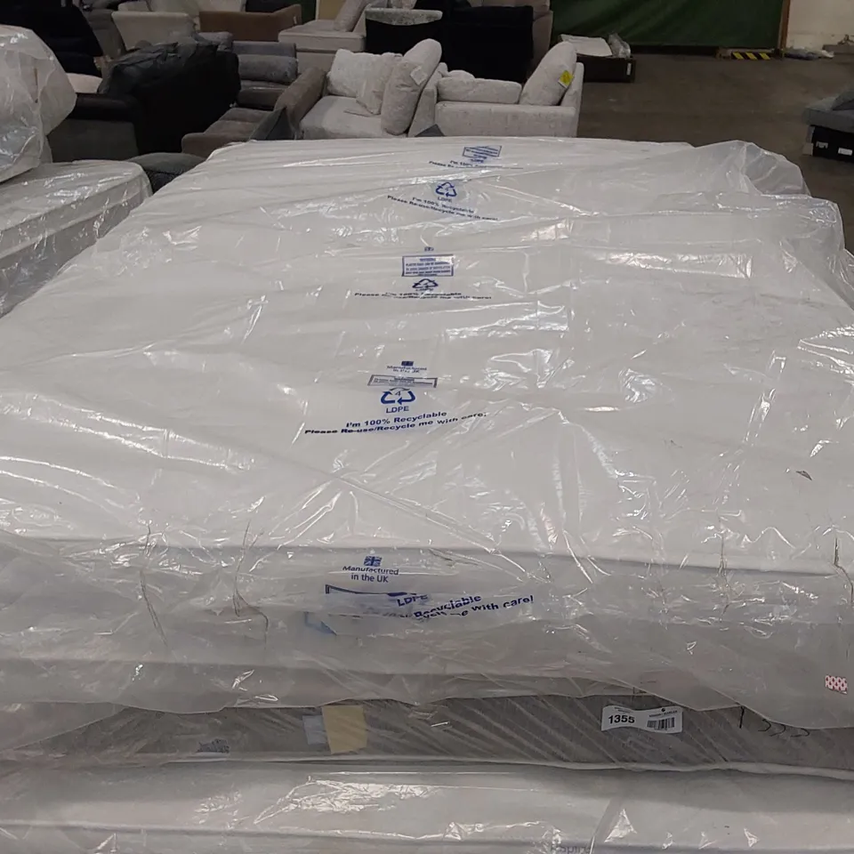 QUALITY BAGGED 5' KING AFIA SERENITY EGYPTIAN-QUALITY COTTON MATTRESS 