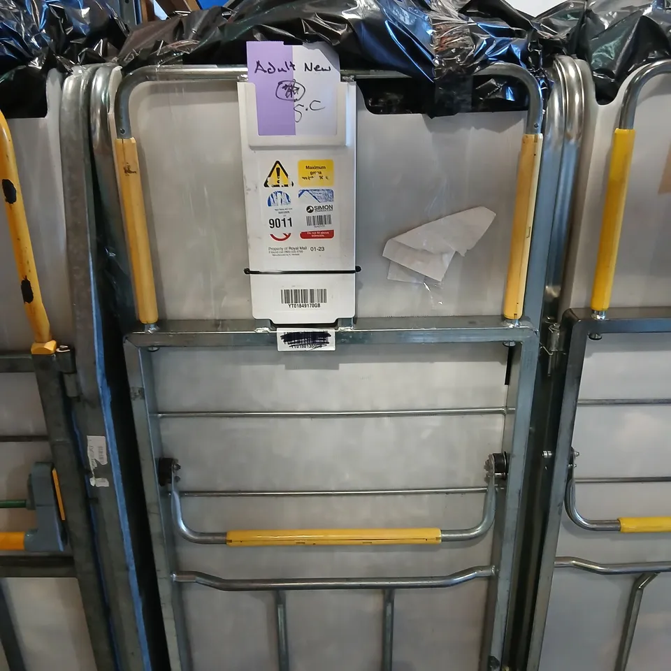 LARGE CAGE OF ASSORTED UNPROCESSED RAW RETURN DESIGNER CLOTHING