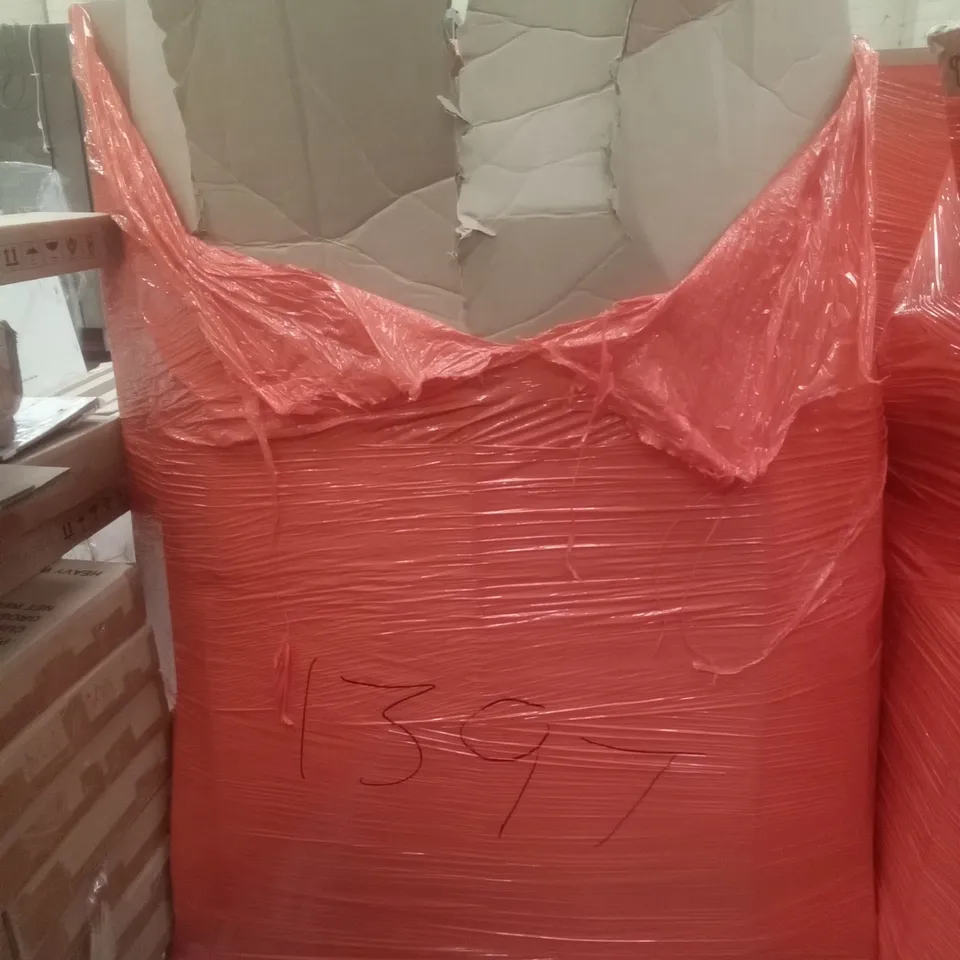 PALLET OF ASSORTED ITEMS INCLUDING ELEGANT SMART MIRROR, KIDS PLAY TENT, WALL MOUNTED GARMENT RACK, TROLLEY, TOY GUN