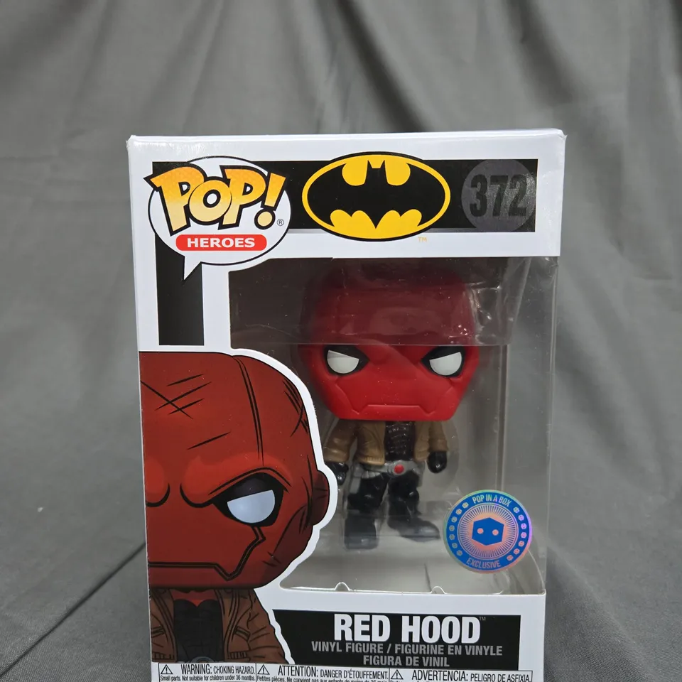 POP! HEROS BATMAN - RED HOOD VINYL FIGURE - 372