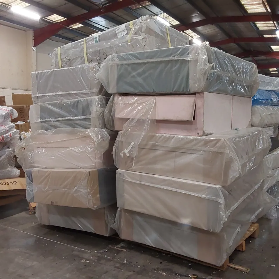 PALLET CONTAINING 11X DIVAN BASE PARTS