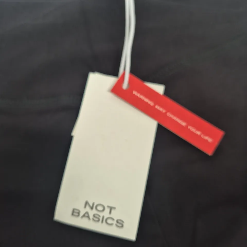 NOT BASICS BLACK TROUSERS – UK SMALL (S)