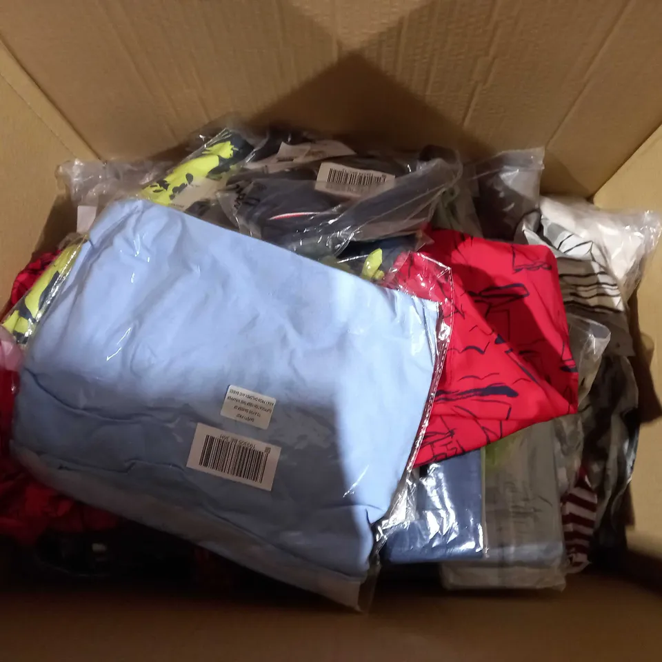 BOX OF APPROX 30 ASSORTED CLOTHING ITEMS TO INCLUDE - MONSOON - NINA LEONARD -  ECT