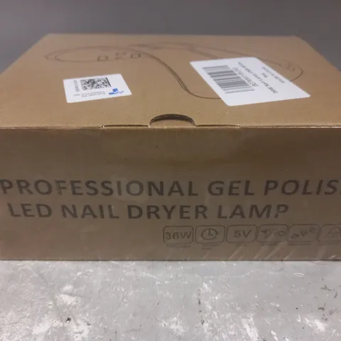 SEALED GEL POLISH LED NAIL DRYING LAMP 