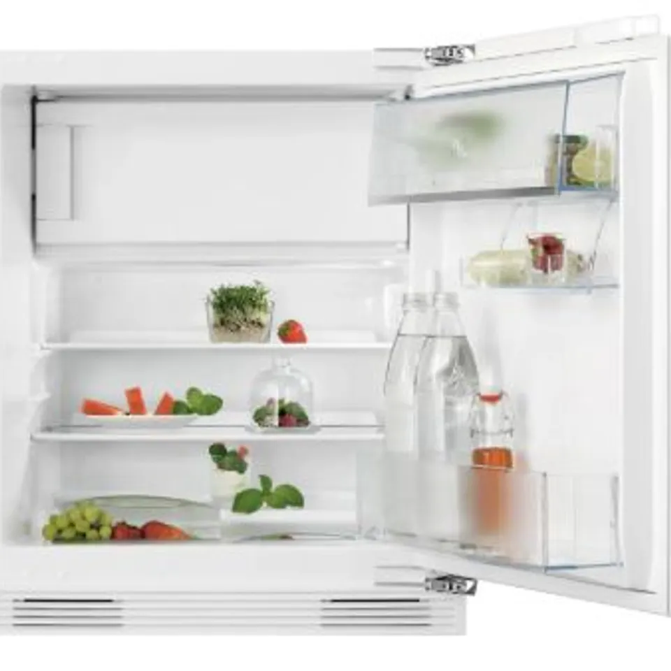 AEG NSF6I82EF INTEGRATED UNDER COUNTER FRIDGE WITH ICE BOX - FIXED DOOR FIXING KIT - WHITE - E RATED