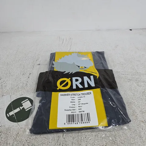 ORN HARRIER STRETCH TROUSER 34R NAVY