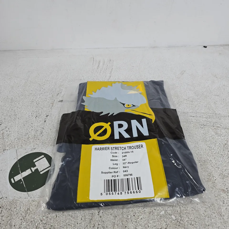 ORN HARRIER STRETCH TROUSER 34R NAVY