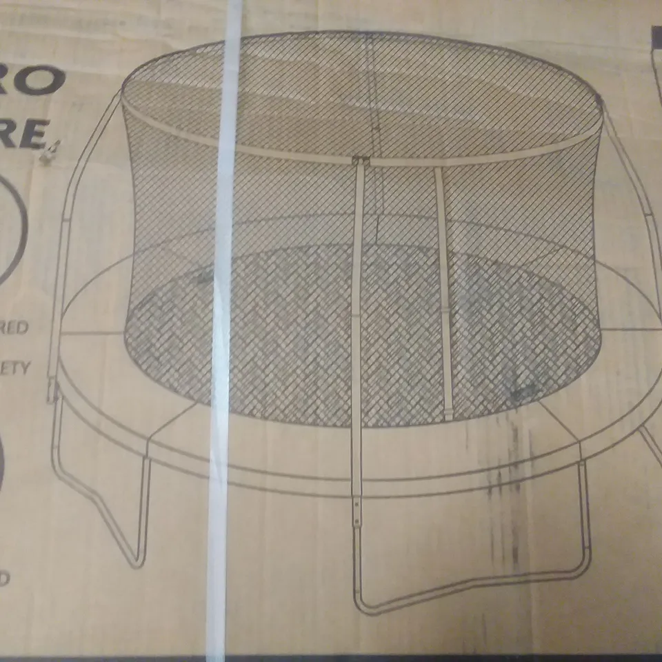 BOXED SPORTSLINE 10FT BOUNCE PRO TRAMPOLINE WITH ENCLOSURE RRP £169