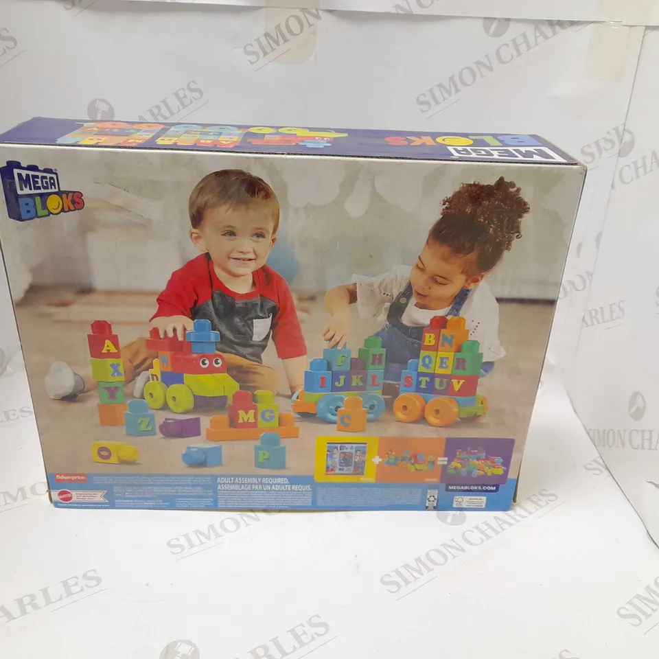 BRAND NEW MEGA BLOCKS ABC LEARNING TRAIN