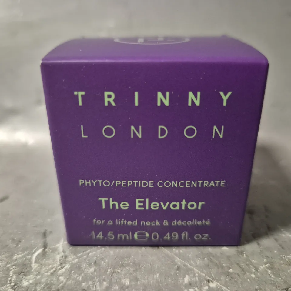 SEALED TRINNY LONDON THE ELEVATOR PHYTO/PEPTIDE 14.5ML