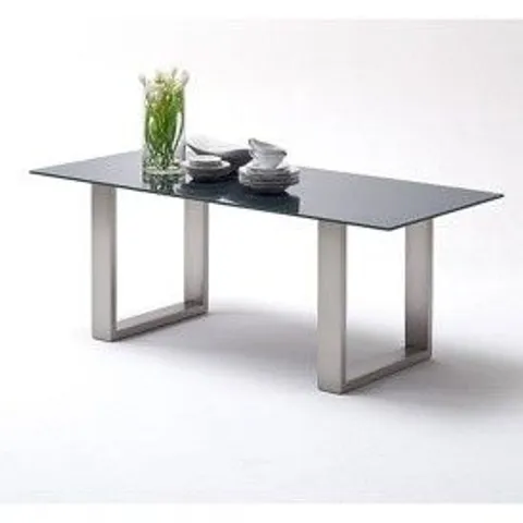 BRAND NEW BOXED SAVONA SLED TABLE 180 × 90CM (2 BOXES)