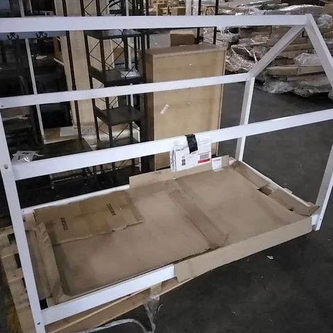 ARIYA SINGLE BED FRAME - WHITE