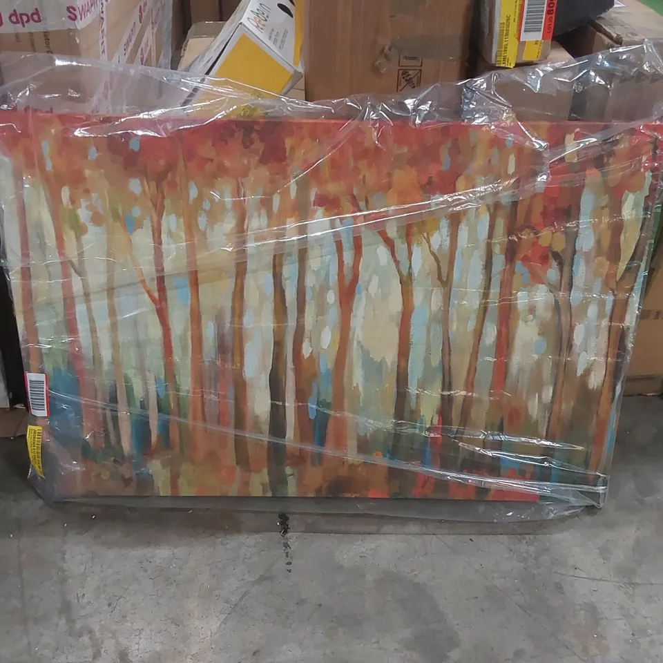 BAGGED MARBLE FOREST | BY ALLISON PEARCE - PAINTING ON CANVAS