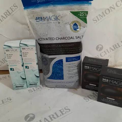 SEA MAGIK BLACK CLAY & CHARCOAL SPA COLLECTION
