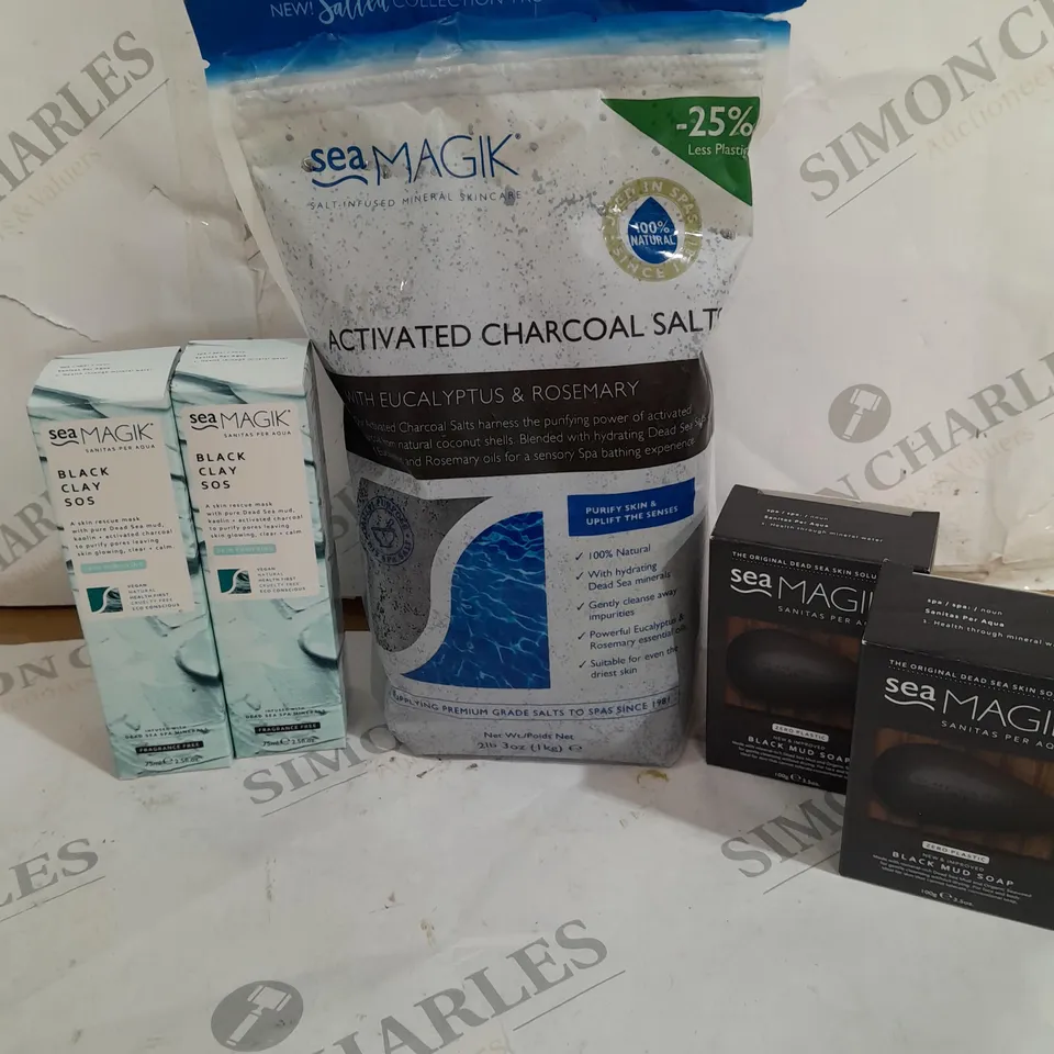 SEA MAGIK BLACK CLAY & CHARCOAL SPA COLLECTION