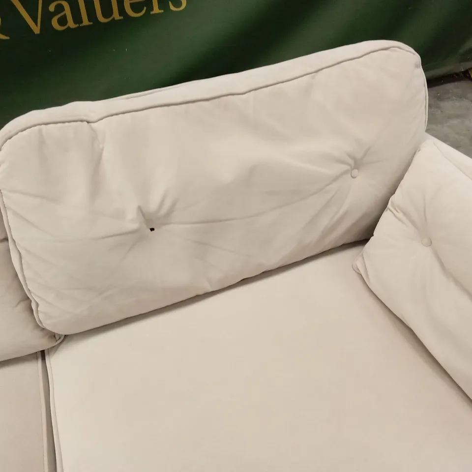 PAULO FABRIC 3 SEATER SOFA - NATURAL RRP £699