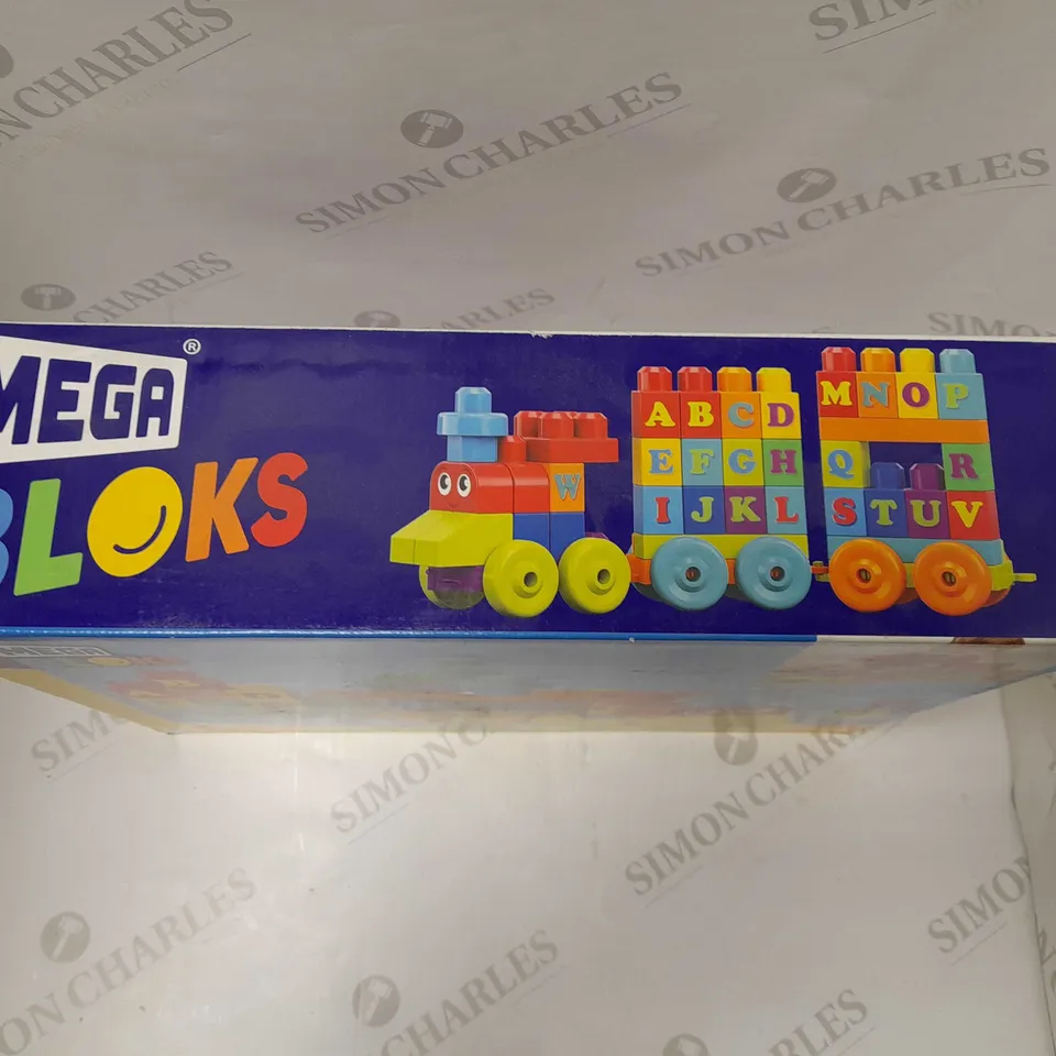 BRAND NEW MEGA BLOCKS ABC LEARNING TRAIN