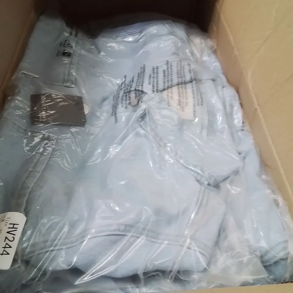 BOXED BRAND NEW APPROXIMATELY 4 JD WILLIAMS BELTED JUMPSUIT BLUE SIZE 32