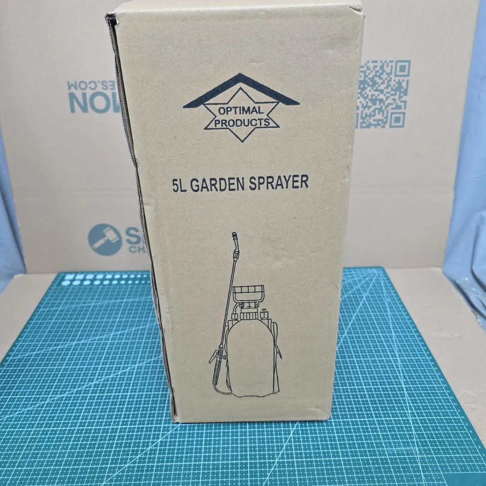 OPTIMAL PRODUCTS 5L GARDEN SPRAYER – BOXED