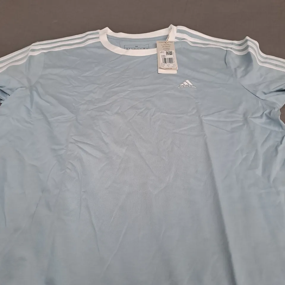 ADIDAS LIGHT BLUE T-SHIRT - MEDIUM