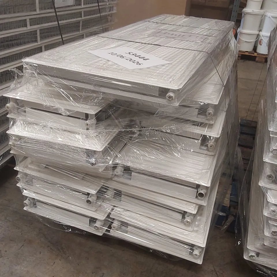 PALLET CONTAINING APPROXIMATELY 12x DESIGNER CONVECTOR RADIATORS