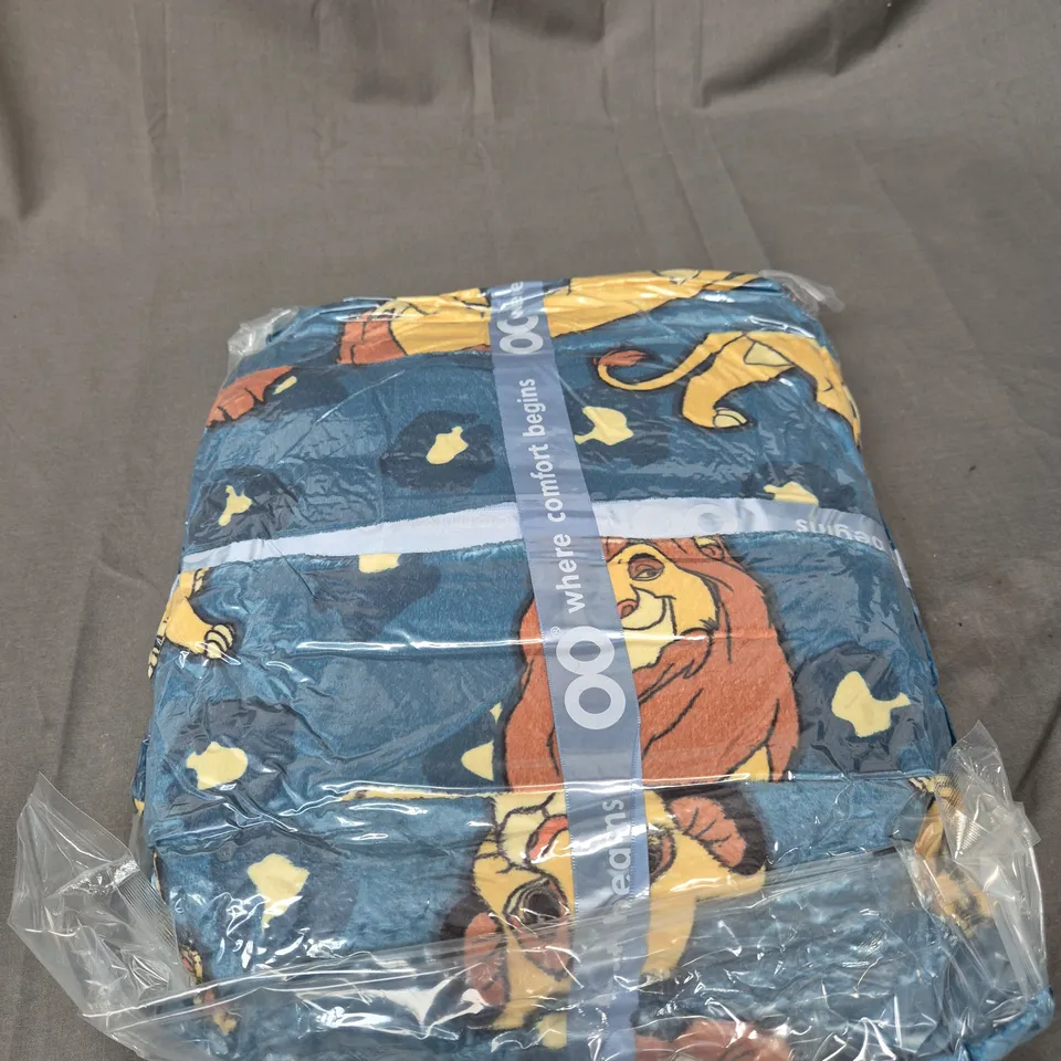 SEALED OODIE ADULT OVERSIZED HOODED BLANKET -  LION KING 